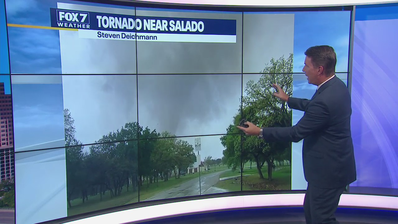 Tornadoes touch down in parts of Central Texas