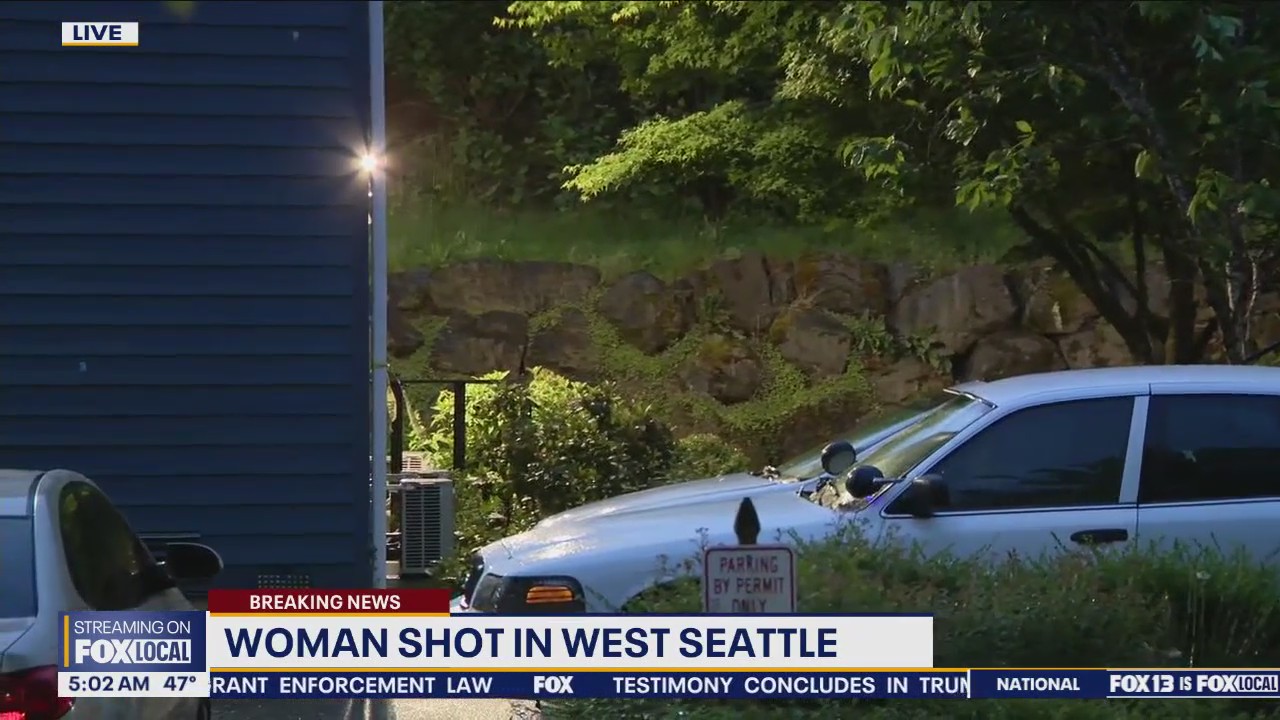 Woman shot in West Seattle