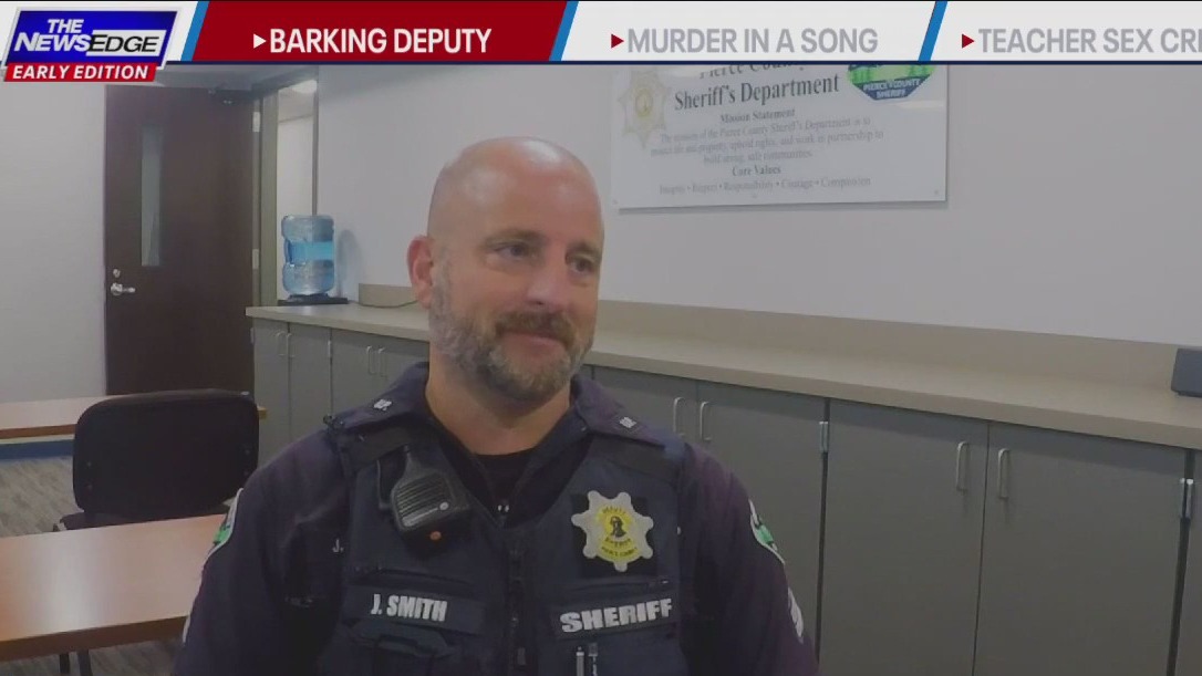 Deputy barked like K-9 to scare suspects