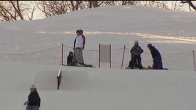Afton skiers enjoy mild temps