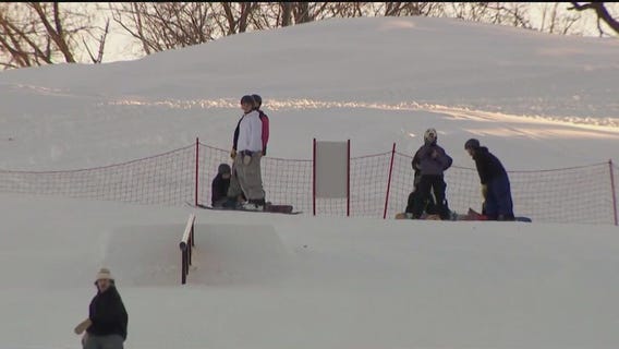 Afton skiers enjoy mild temps