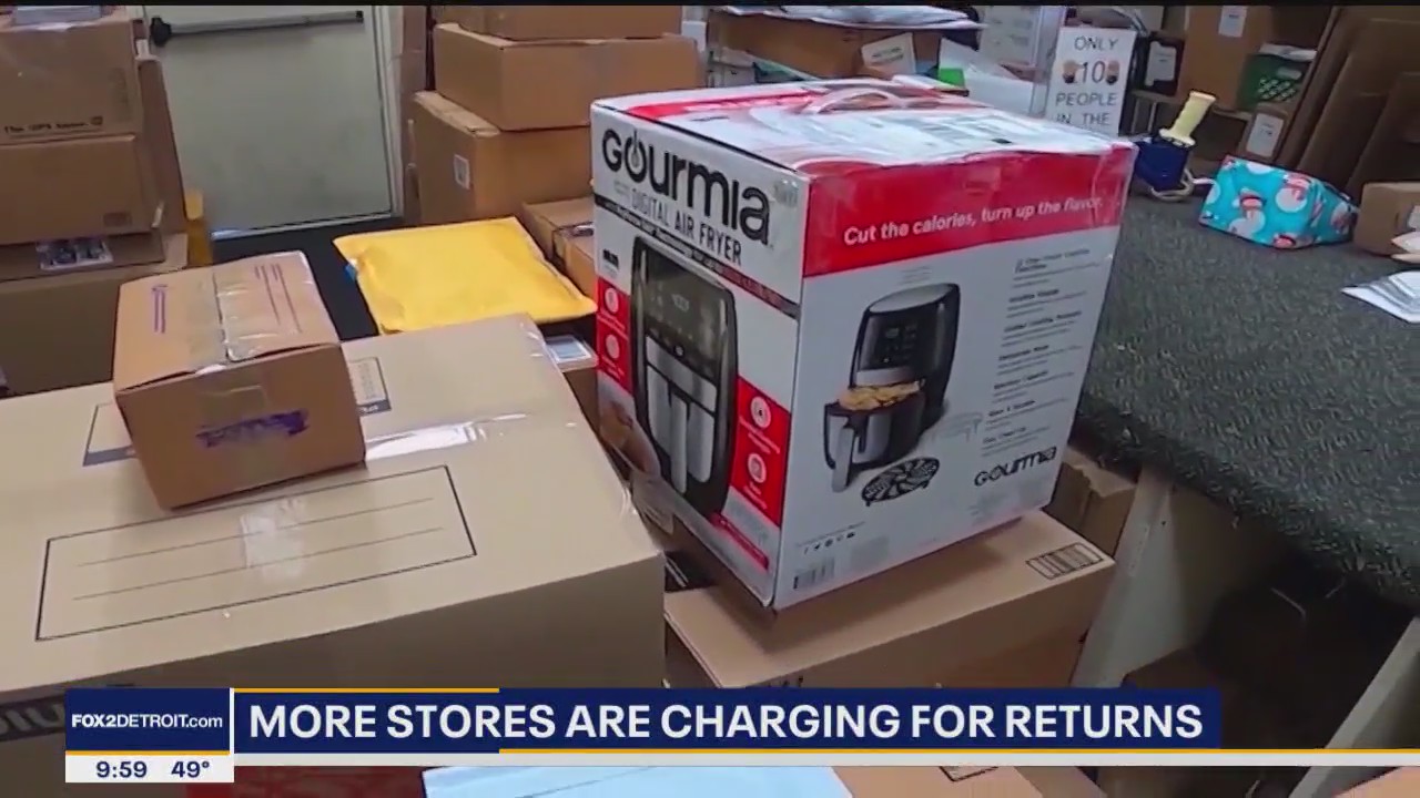 More stores are charging for returns | The Nine