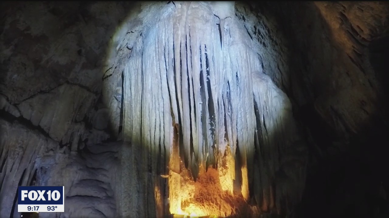 Heading deep inside Colossal Cave in southern Arizona