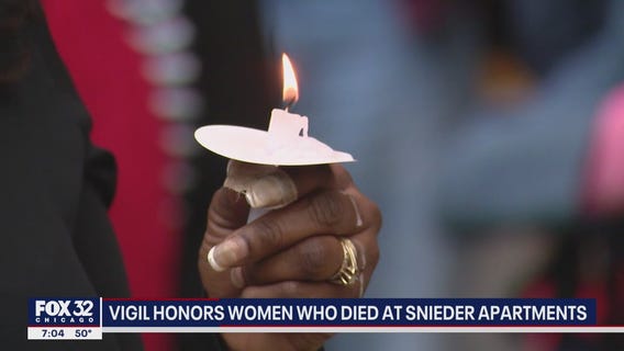 Vigil held to honor 3 women who died in Rogers Park apartment complex