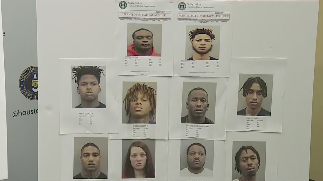 24 suspects linked to crime ring in Houston