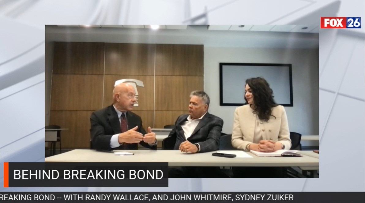 Behind Breaking Bond - John Whitmire on crime