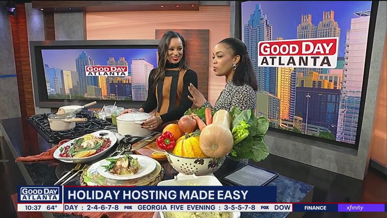 Chef Chelsia Ogletree Gives Holiday Hosting Tips Made Easy