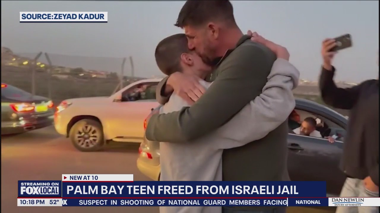 Palm Bay family awaits return of teen released from Israeli prison