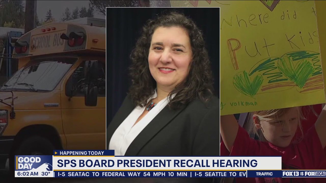 SPS Board President recall hearing | FOX 13 Seattle