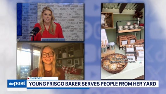Frisco baker serves customers from yard