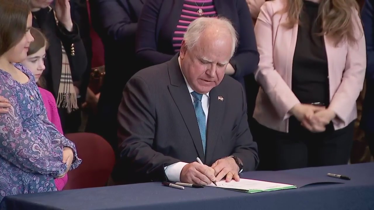 Abortion in Minnesota: Gov. Tim Walz signs abortion bill into law | FOX ...