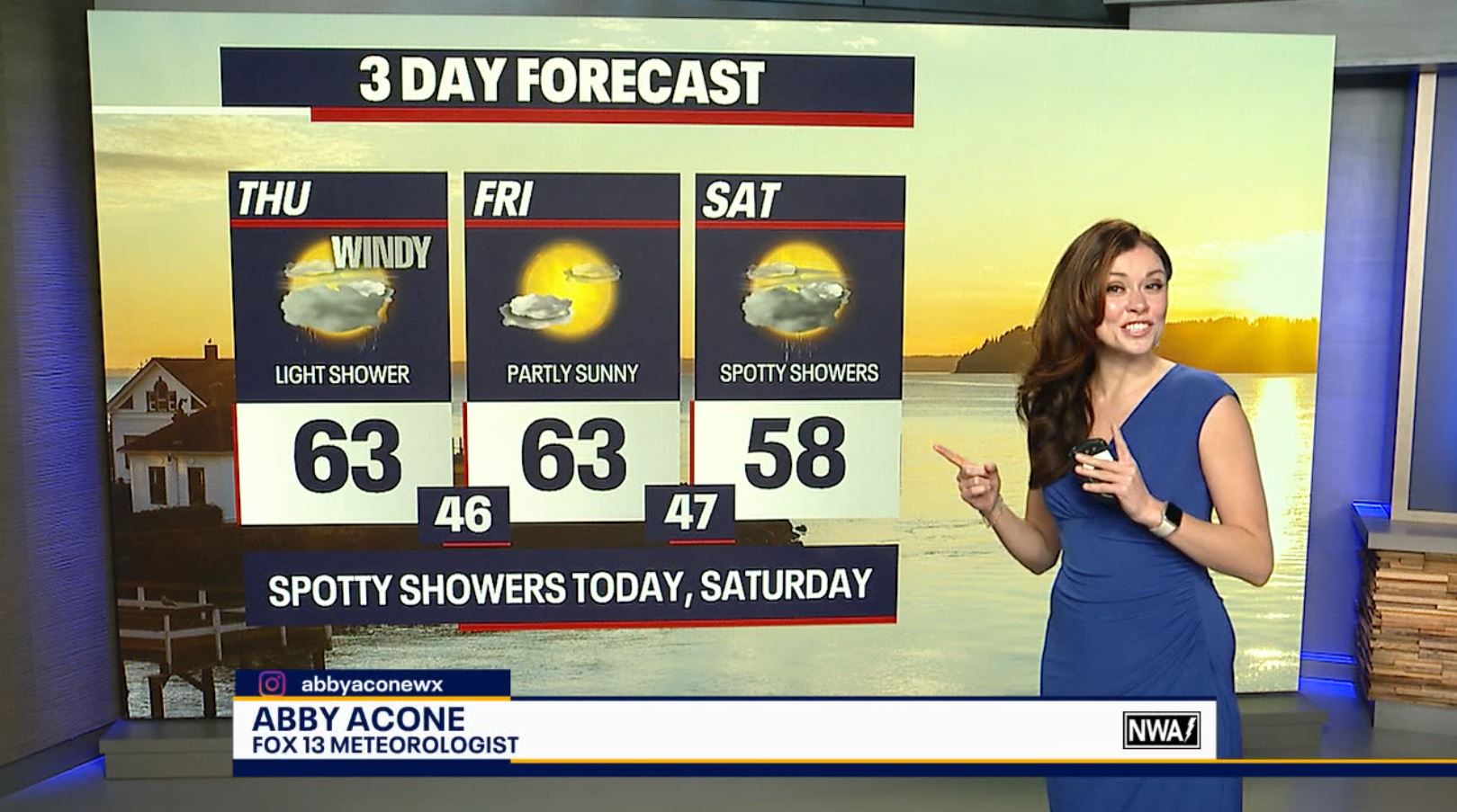 Seattle weather: Spotty showers today, Saturday