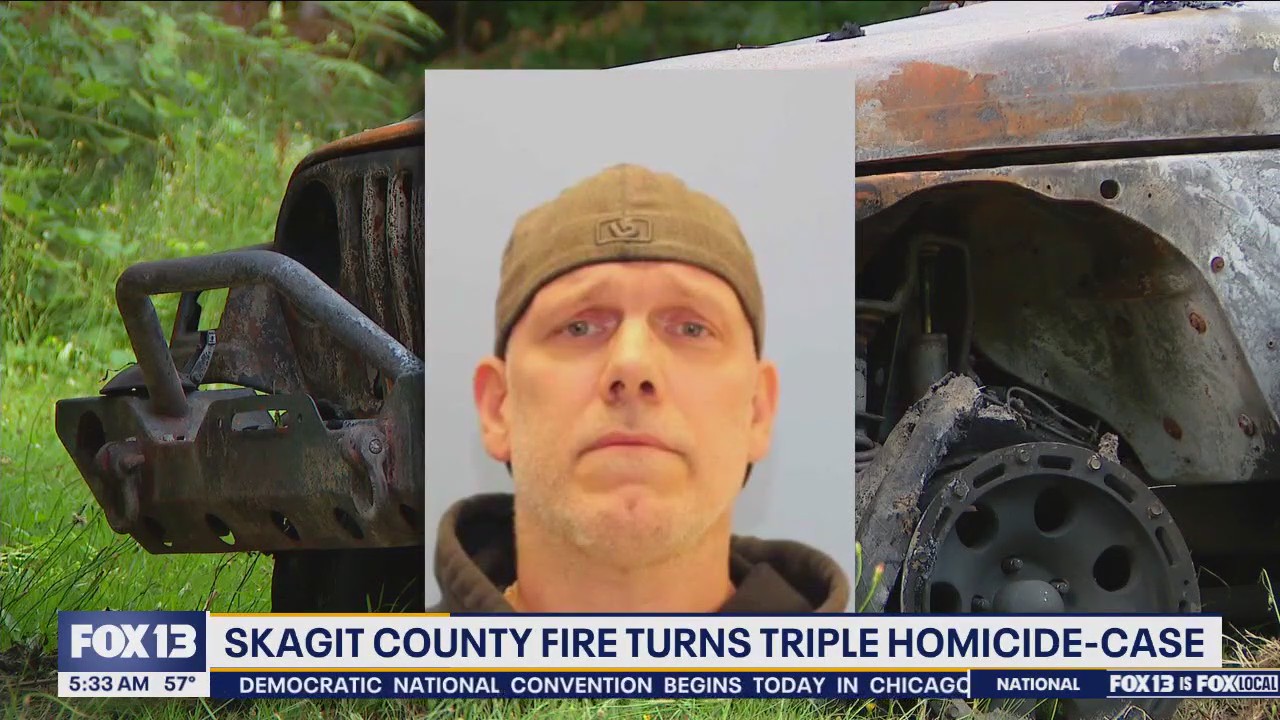 Search underway for Skagit County triple homicide suspect | FOX 13 Seattle