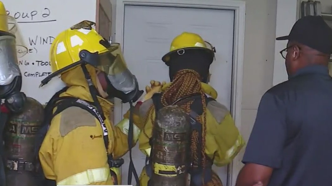 Detroit kids learn firefighting through the junior cadet class