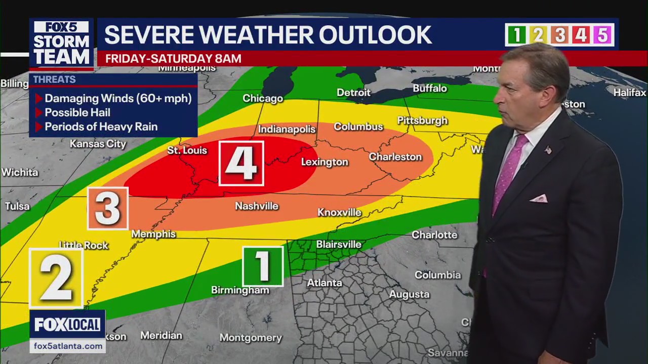 Thursday night forecast