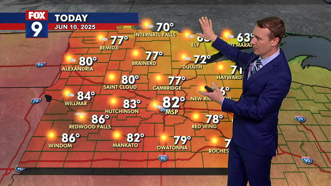 MN weather: Warmer with sunshine on Tuesday