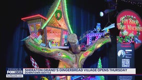 Sheraton Grand's Gingerbread village opens this week