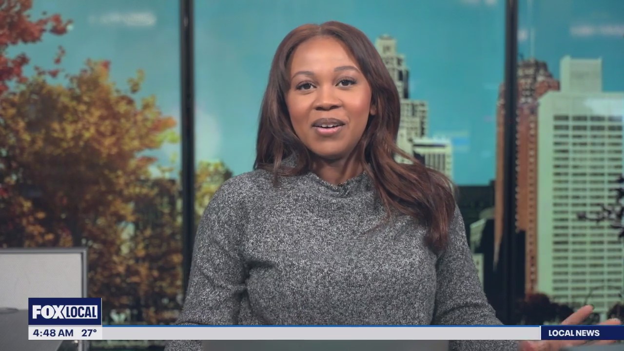 Prince Marc Jacob & his mascot visits Fox 2