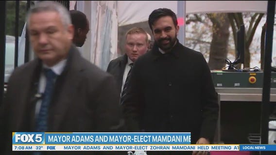 ICYMI: Mayor Adams meets with Mayor-elect Mamdani at Gracie Mansion