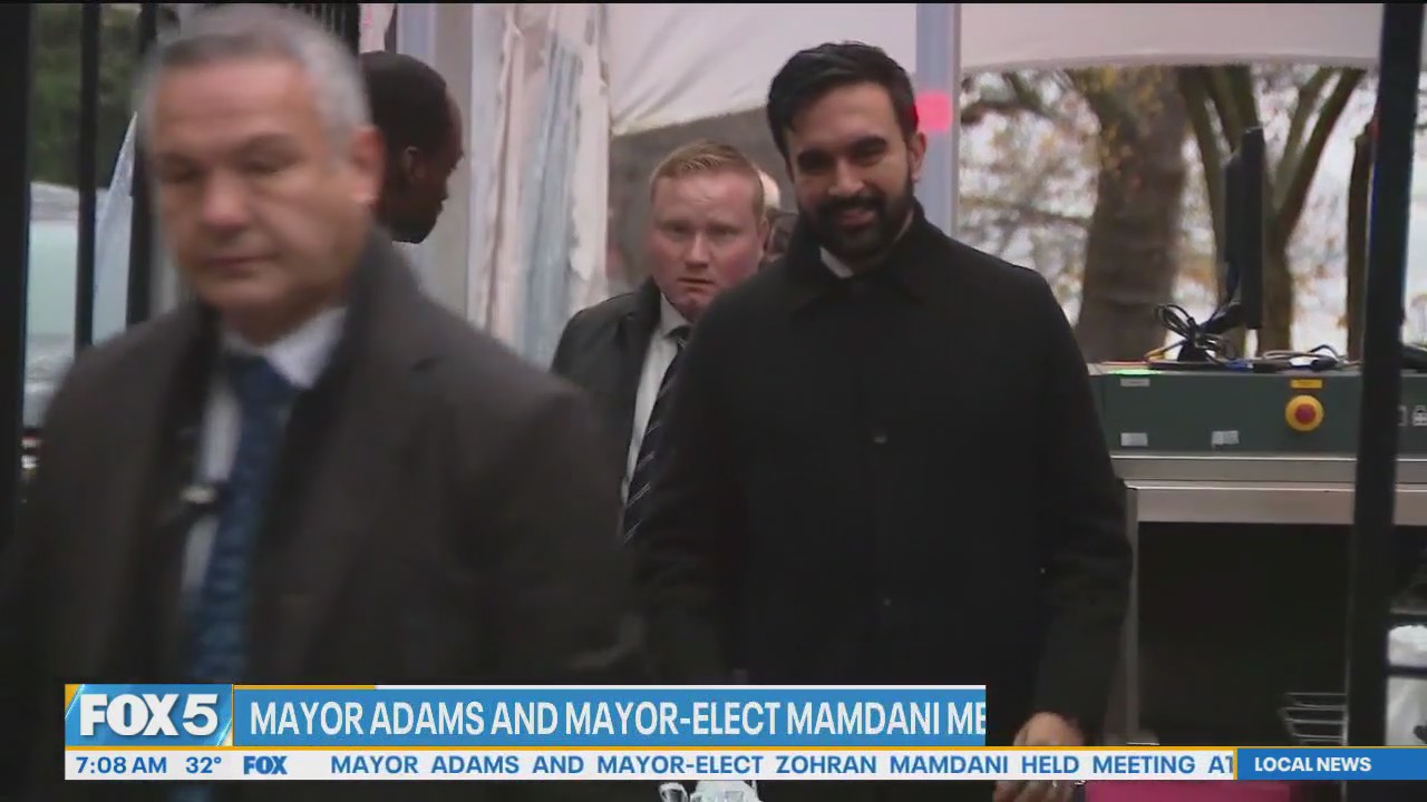 ICYMI: Mayor Adams meets with Mayor-elect Mamdani at Gracie Mansion