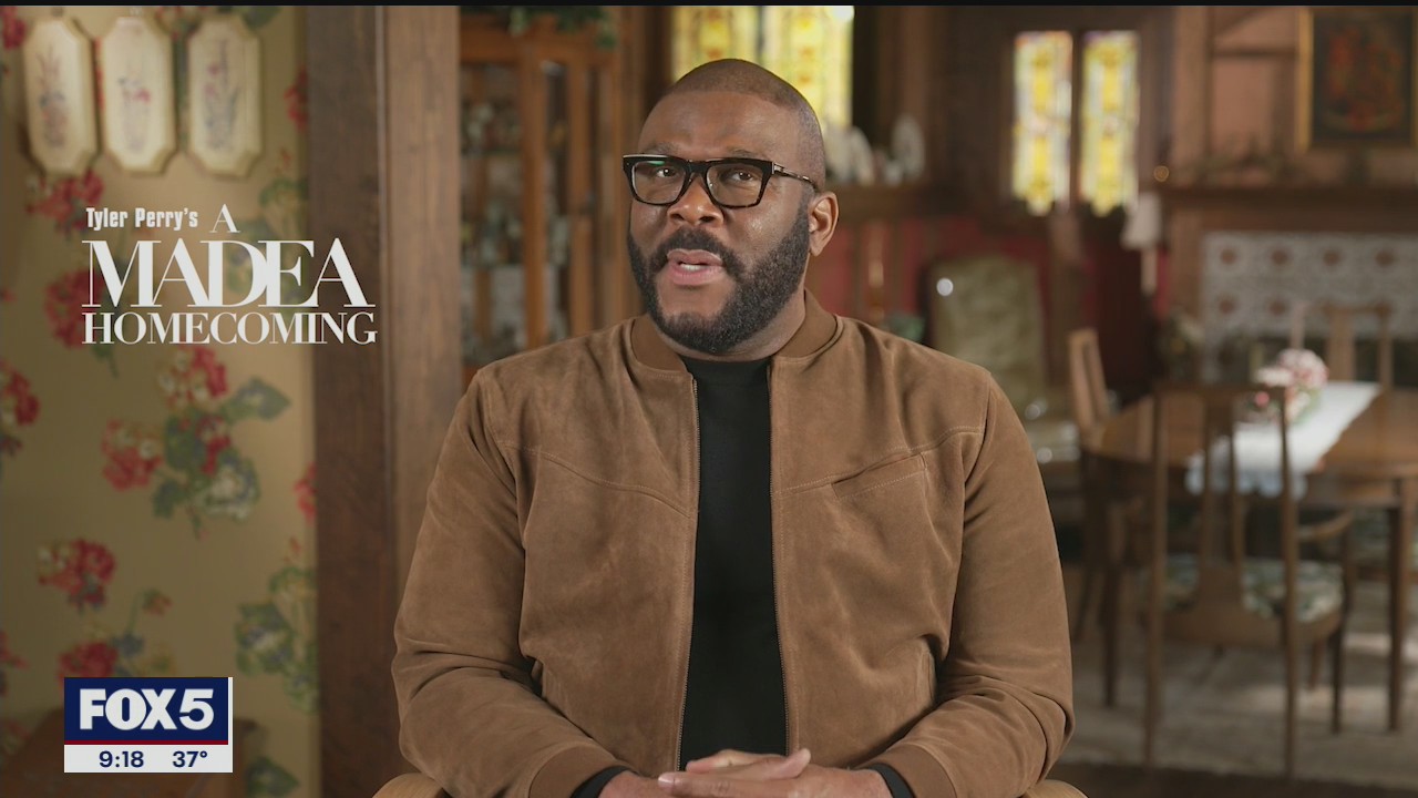 Tyler Perry talks about A Madea Homecoming