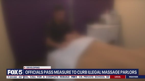 Officials pass measures to curb illegal massage parlors in Fairfax County