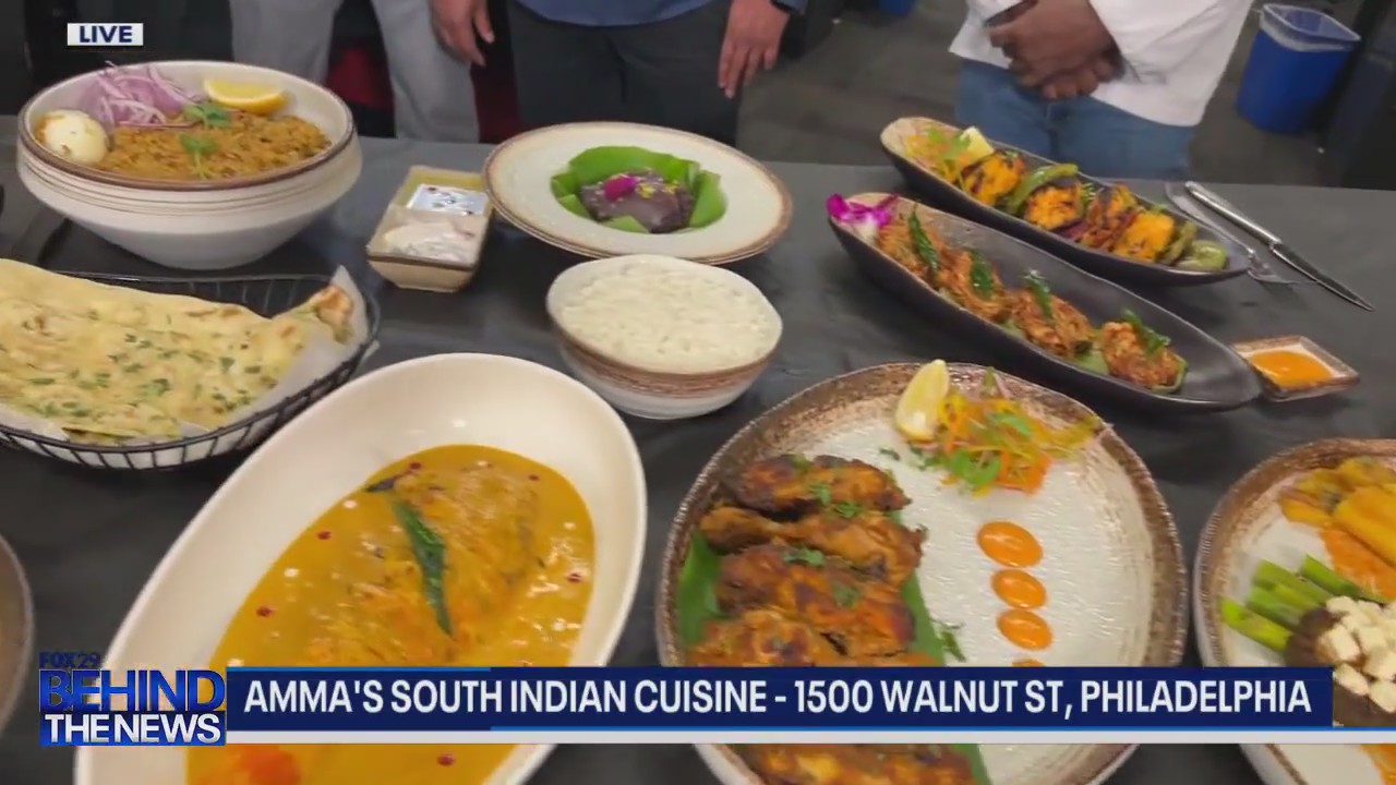 FOX 29 Behind The News: What's For Dinner? Amma's South Indian Cuisine