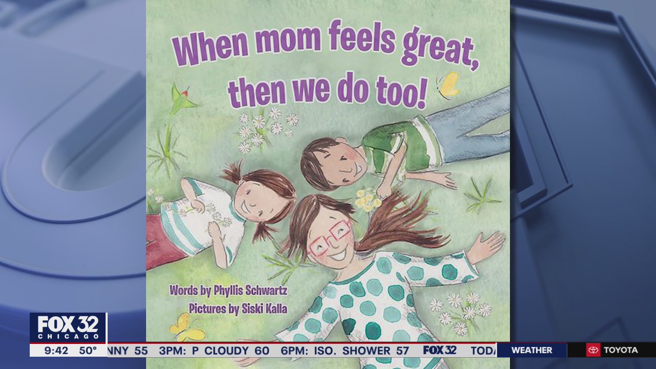 Three-time cancer survivor pens new children's book "When Mom Feels Great, Then We Do Too"