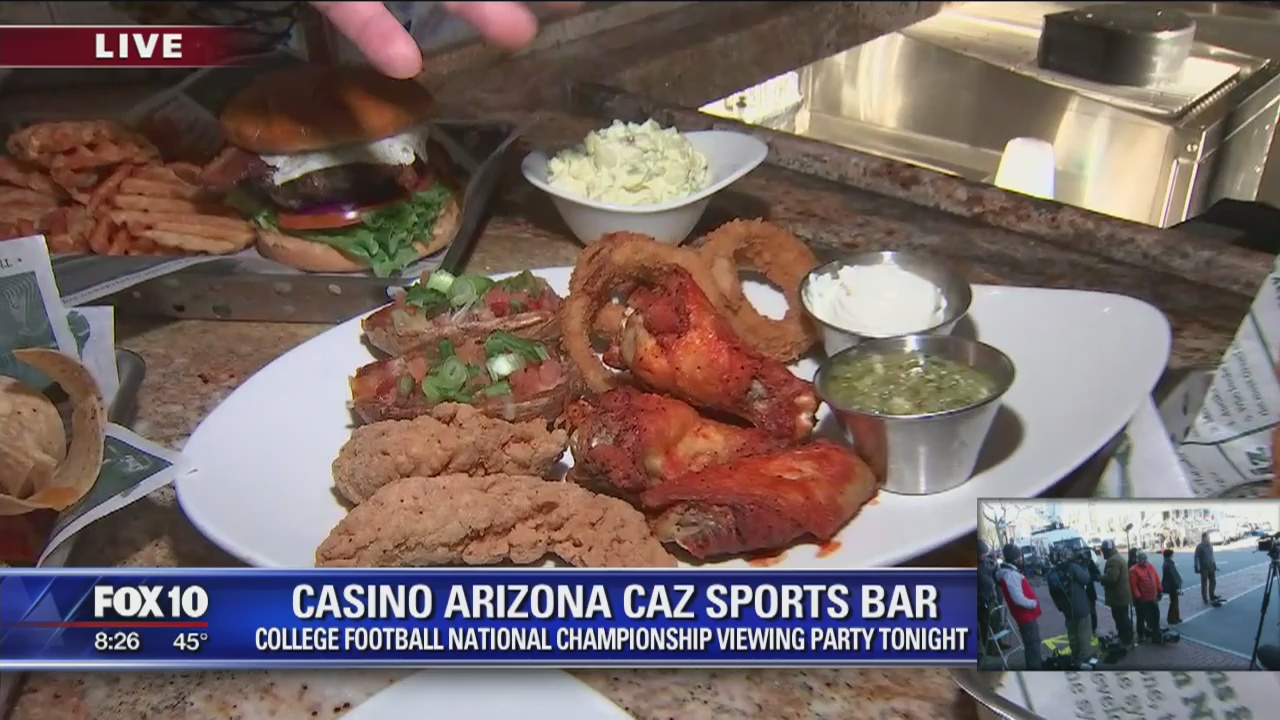 Cory's Corner: Casino Arizona CAZ Sports Bar