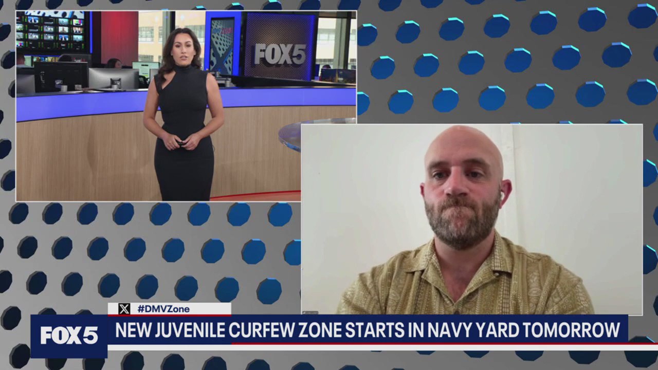 New juvenile curfew zone in Navy Yard starts tomorrow night