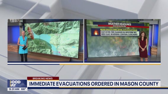 Immediate evacuations ordered in Mason County