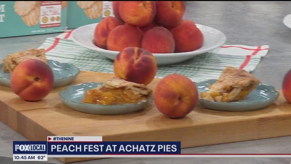 Peach fest at Achatz Pies