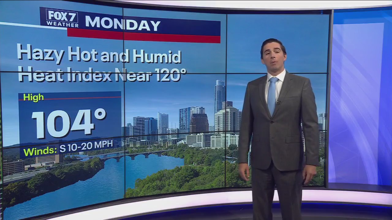 Austin weather: Heat and humidity continue