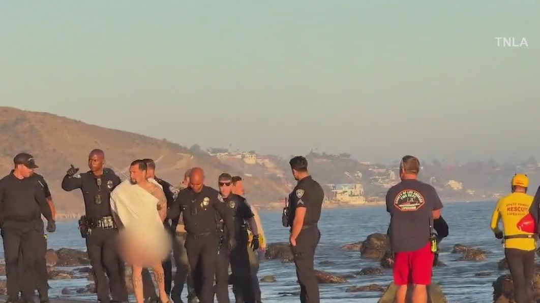 Naked carjacking suspect arrested