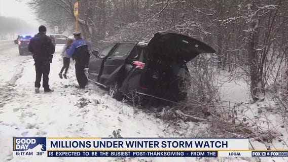 Millions under winter storm watch