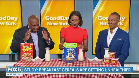 Study: Breakfast cereals are getting less healthy