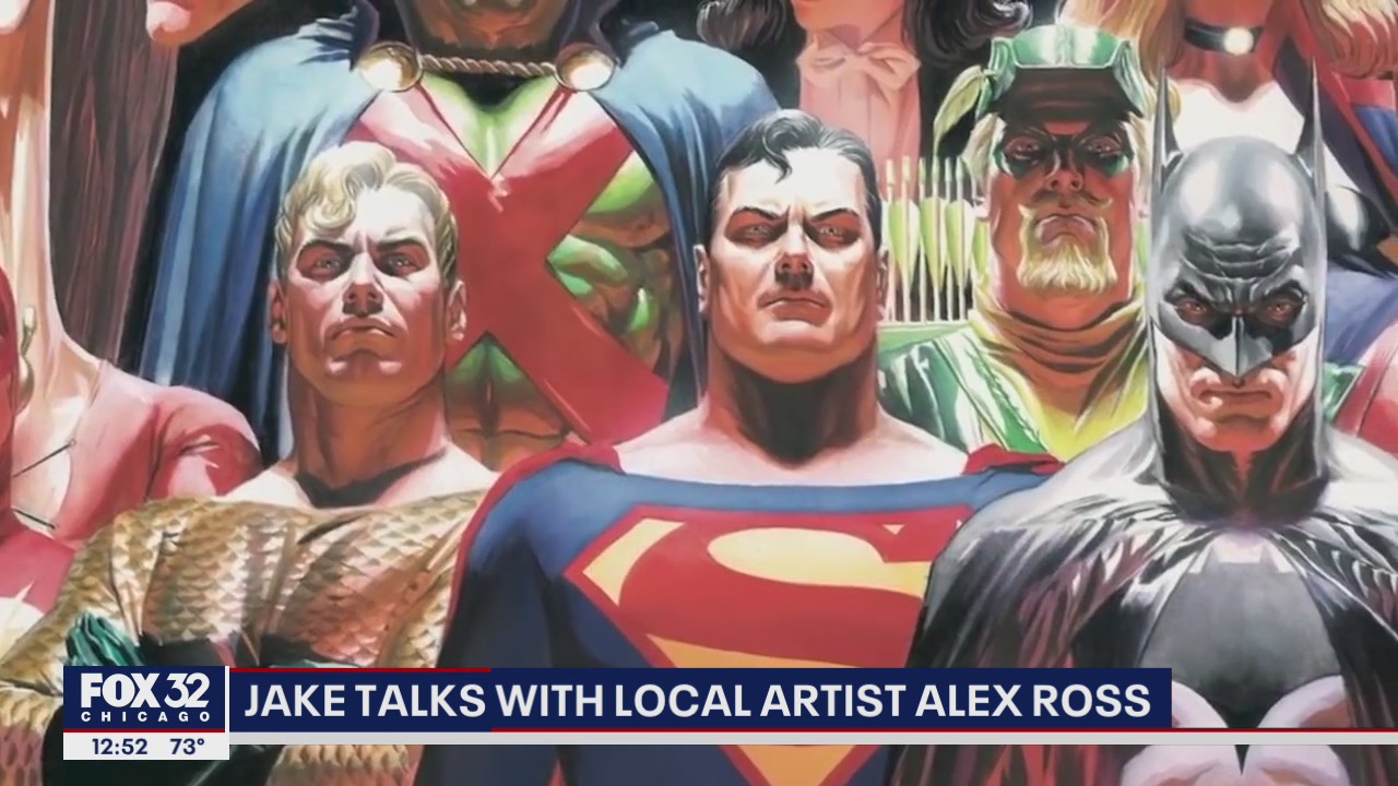 Local artist Alex Ross reflects on incredible career, talks iconography of superheroes