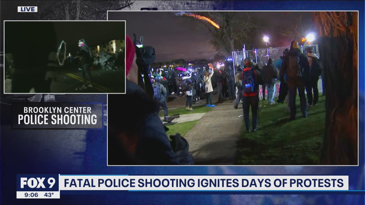 Dispersal order given on 4th night of Daunte Wright shooting protests