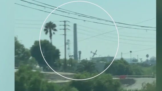 Small plane crashes on San Pedro soccer field