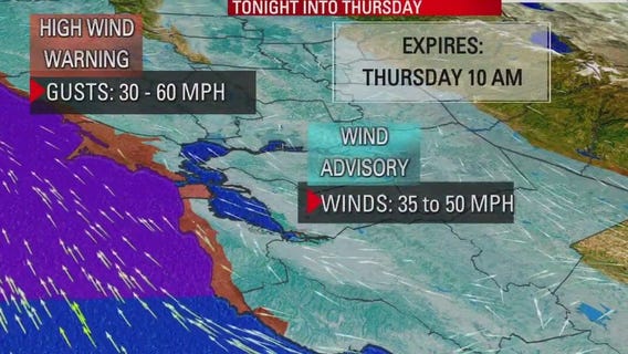 Atmospheric river approaches the Bay Area