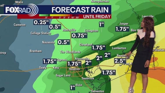 Houston weather: Wet weather moving back in