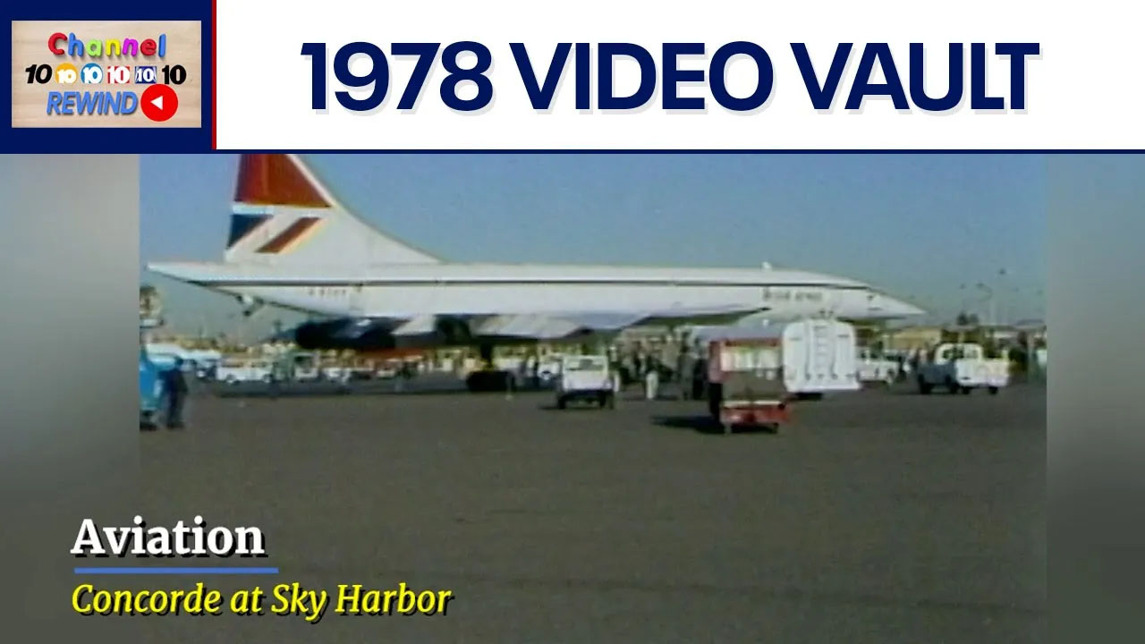 Channel 10 Rewind: 1978 - Supersonic Concorde | Video Vault