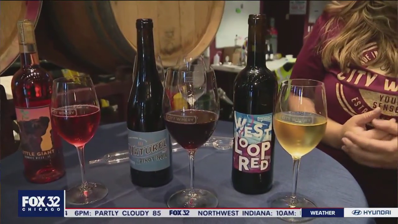 It's wine o'clock somewhere and that somewhere today is City Winery Chicago.