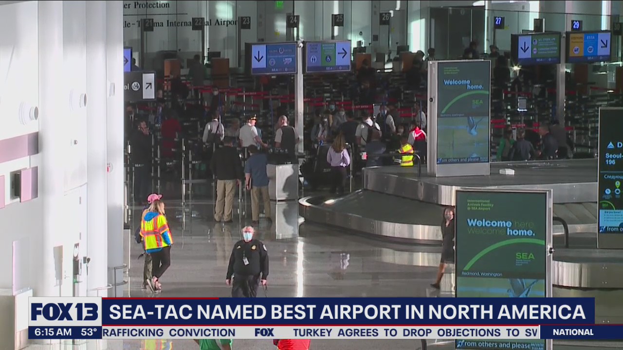 Sea-Tac named best airport in North America
