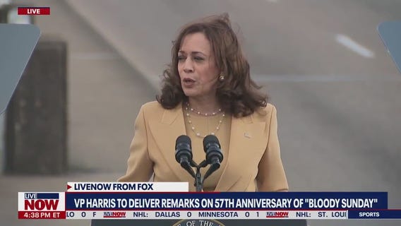 Kamala Harris speaks at ‘Bloody Sunday’ anniversary commemoration in Selma