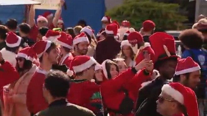Organizers and businesses gear up for SantaCon
