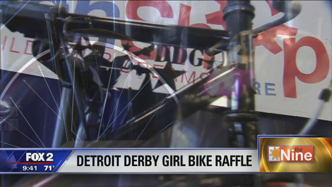 Detroit Derby Girls auction off one-of-a-kind bicycle
