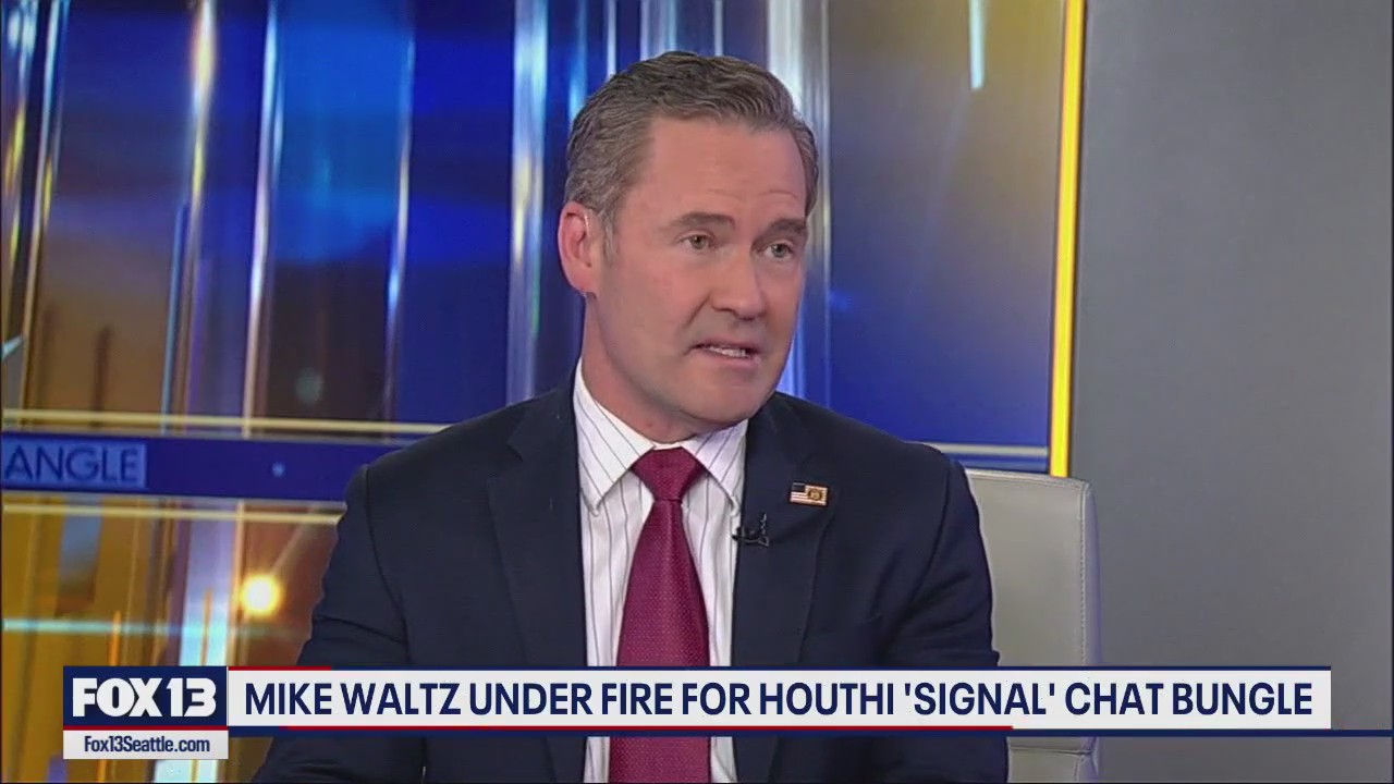 Mike Waltz under fire for Houthi 'signal' chat bungle