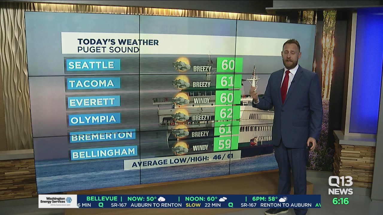 Soggy, sloppy morning