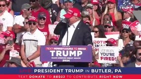 Donald Trump shot at Pennsylvania rally